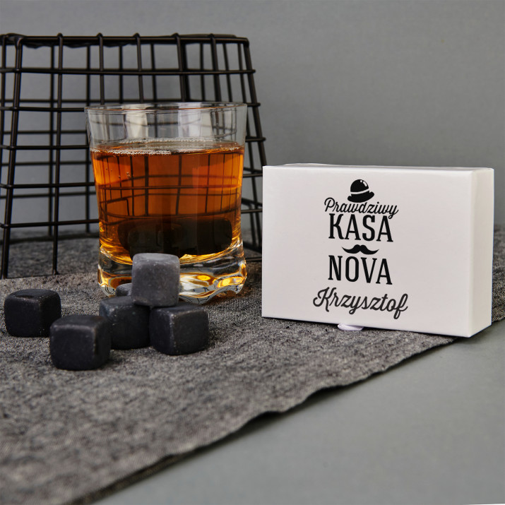 Kasanova - Kamienie do whisky z nadrukiem